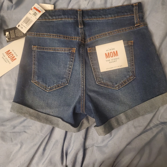Celebrity Pink Mom Jean Shorts - Picture 2 of 2
